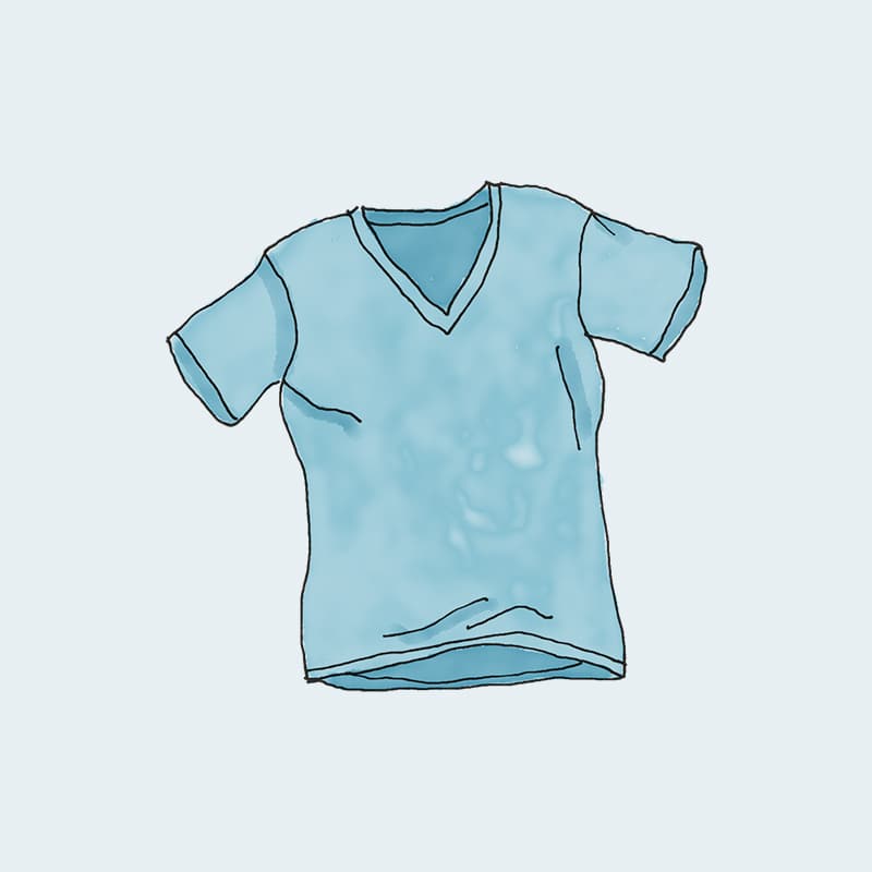 V-Neck T-Shirt — view 3